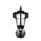 Maxsa Innovations Black Outdoor Wall Sconce, 15 x 9 x 7, Motion Activated LED, PR 44719- 2 pack - alternate 3